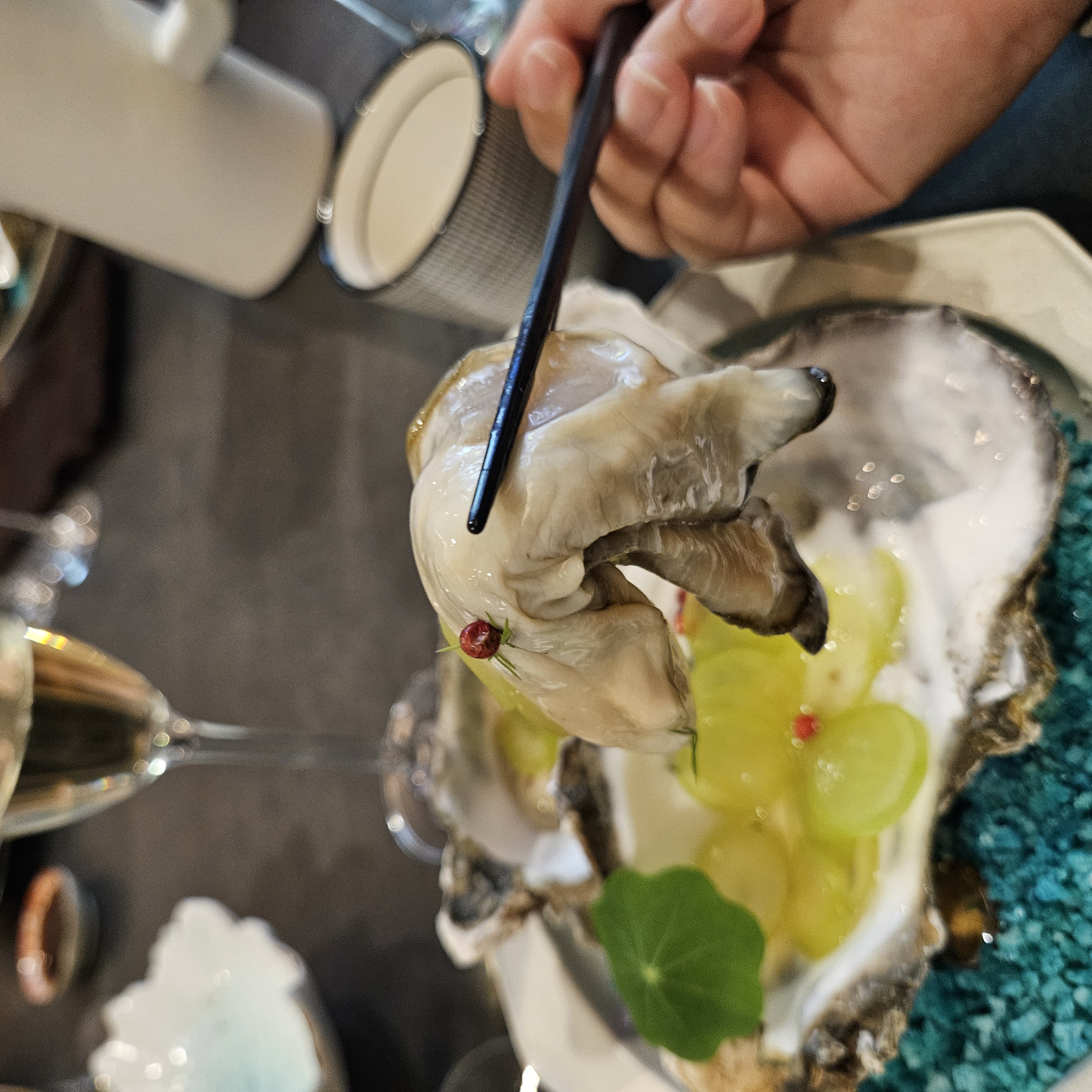 삼배체 굴 시식