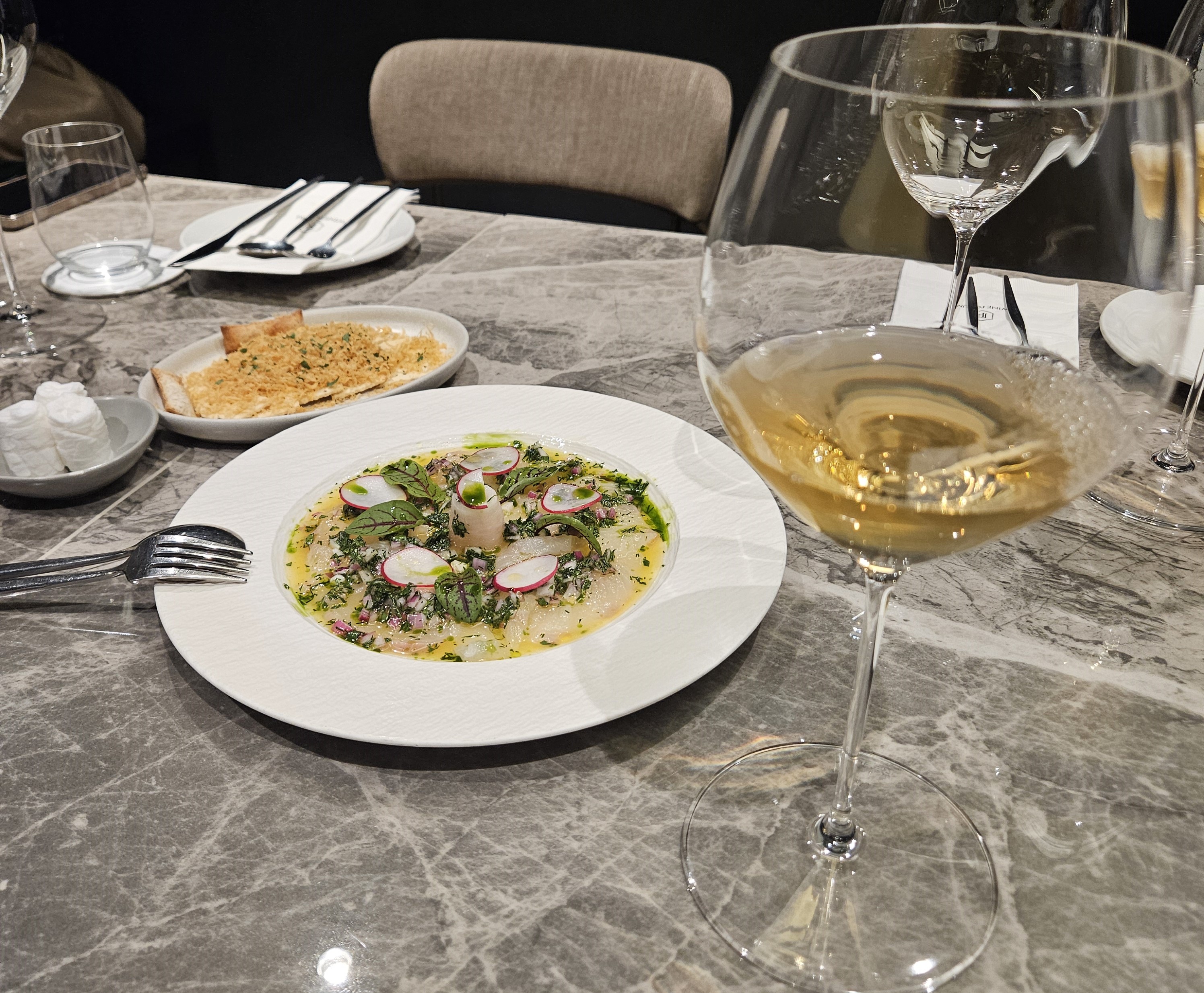 베르나챠와 광어 세비체